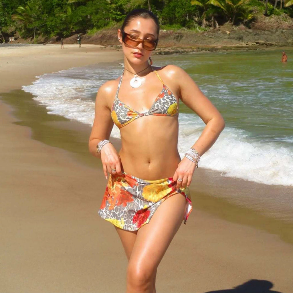 Riko Three Piece Bikini Set