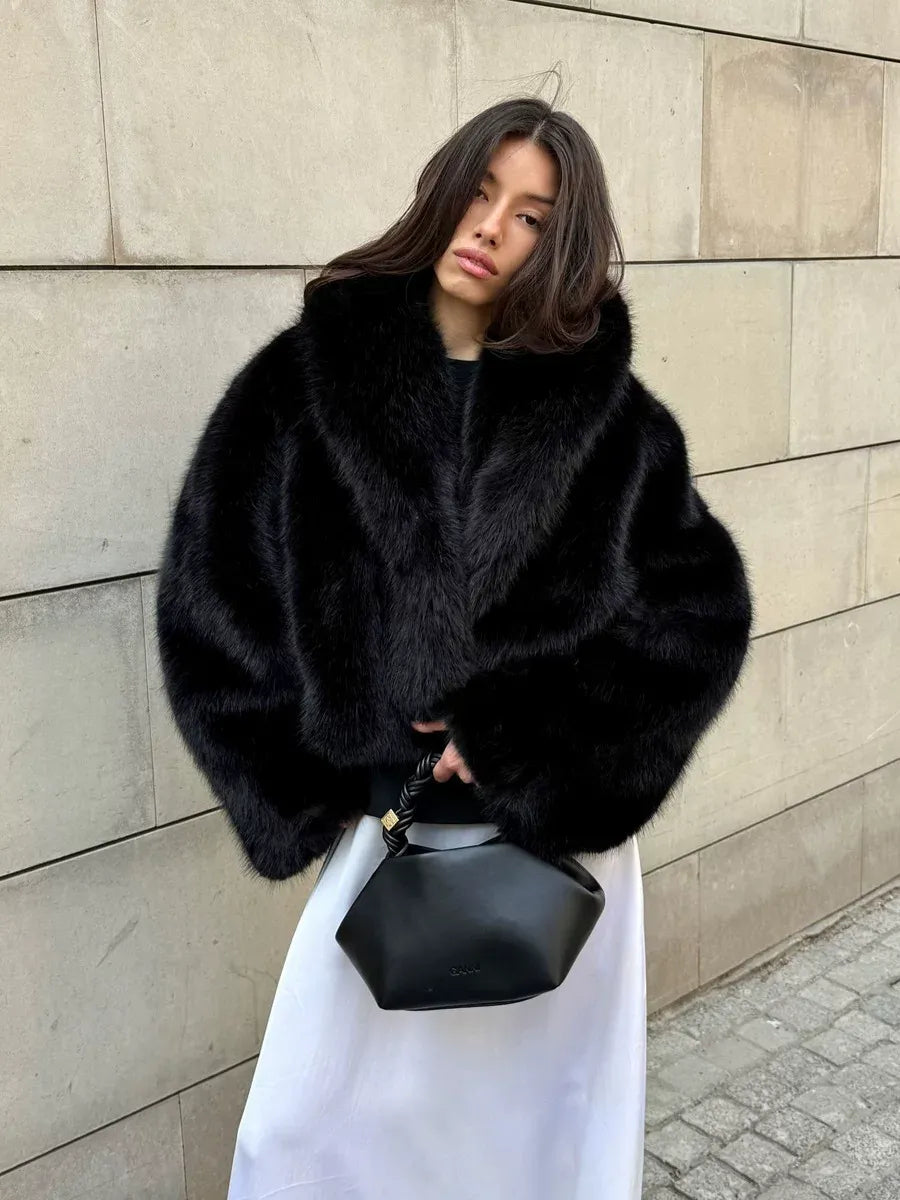 Valencia Luxe Faux Fur Jacket
