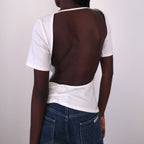 Mila Open Back Swim Cover-Up Tee