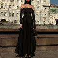 Cerelia Off-Shoulder Sleeve Maxi Dress