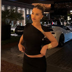 Asymmetric One-Shoulder Top