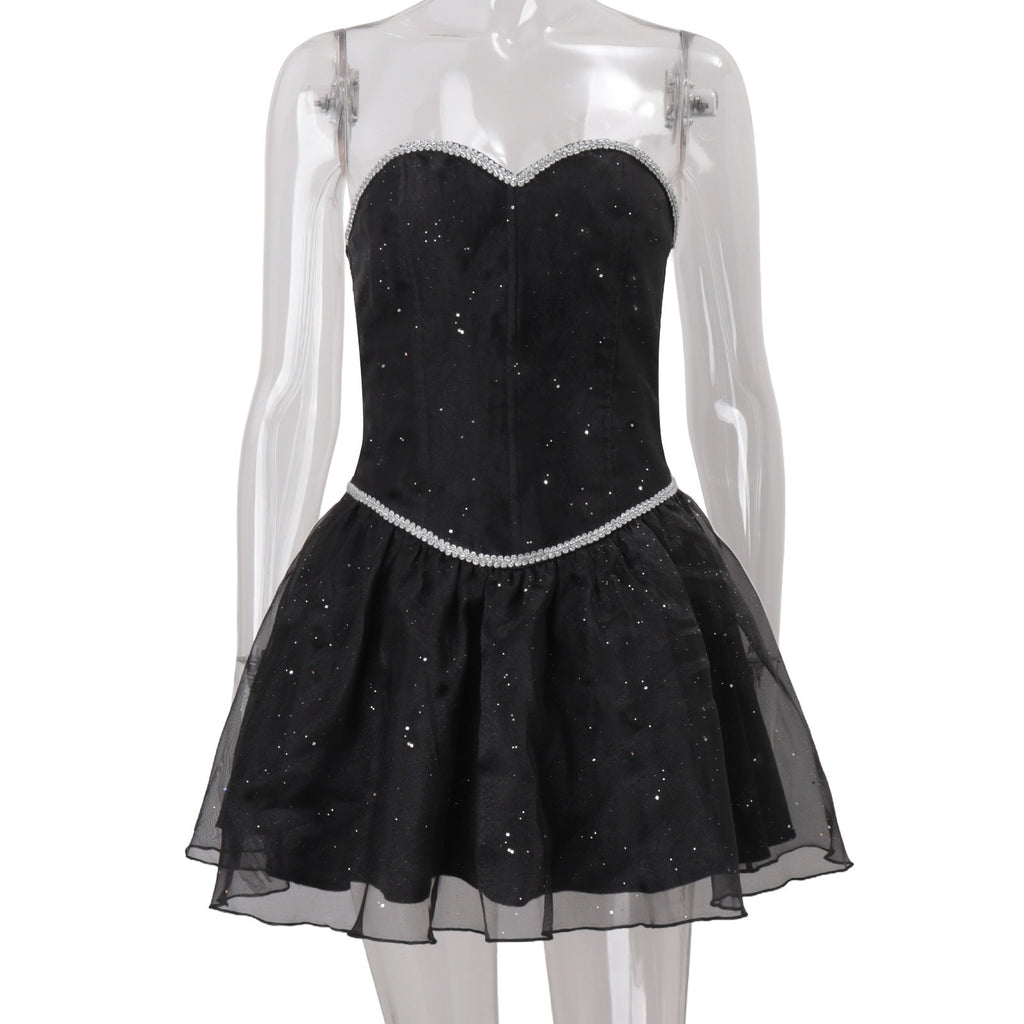 Sparkle Corset Mini Dress
