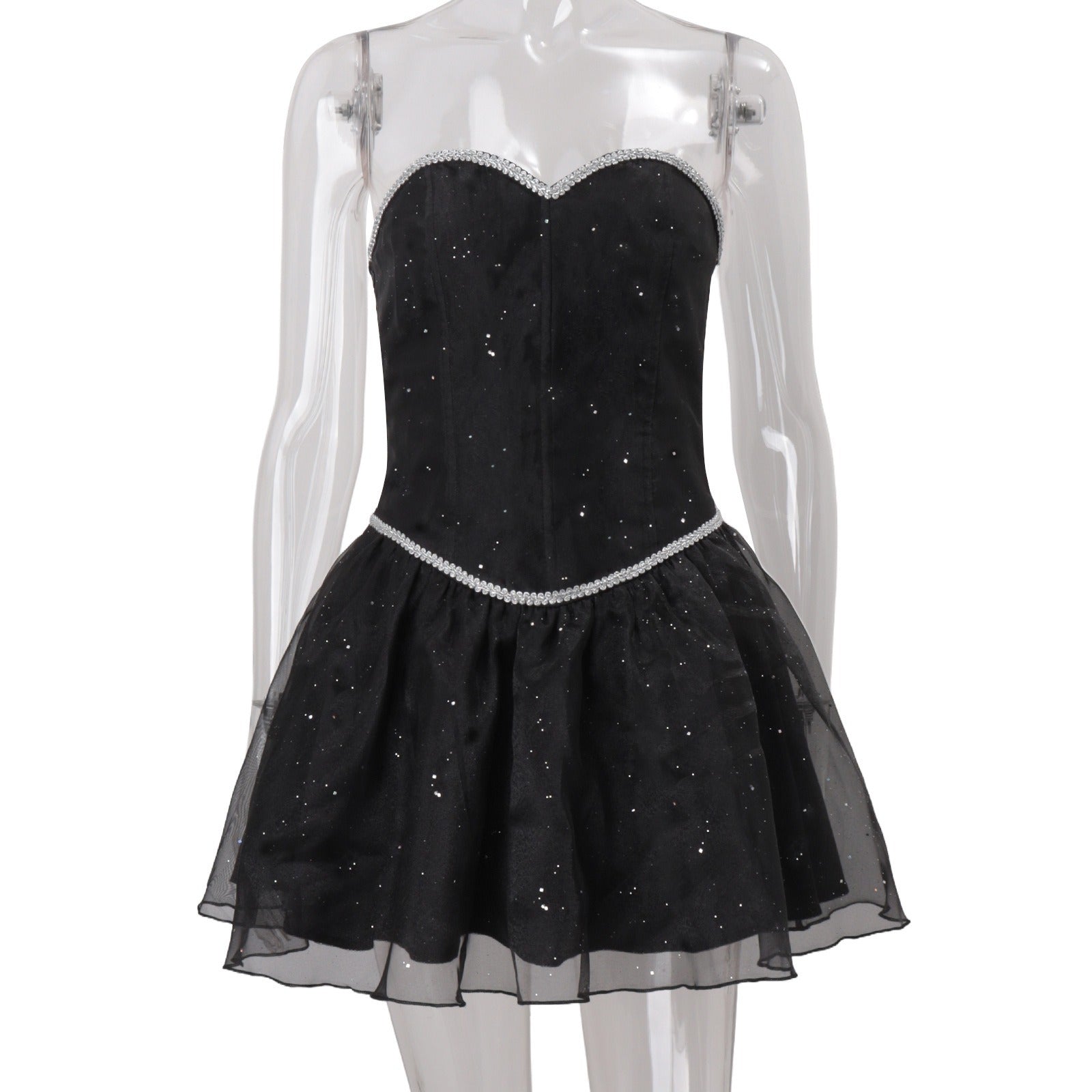 Sparkle Corset Mini Dress