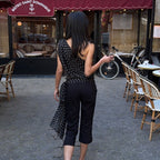 Polka Dot Mesh Top
