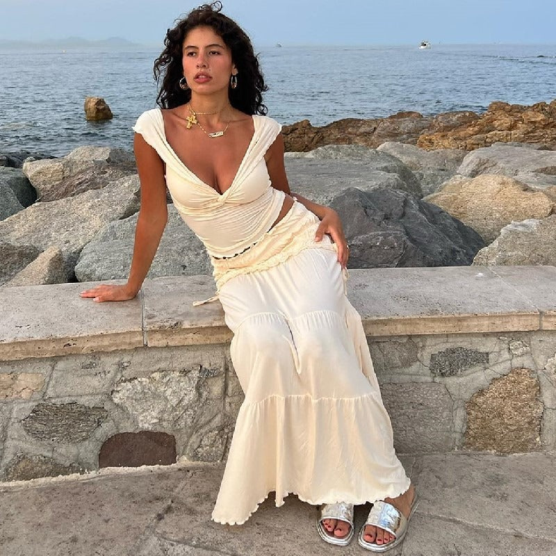 Roza Maxi Skirt Set