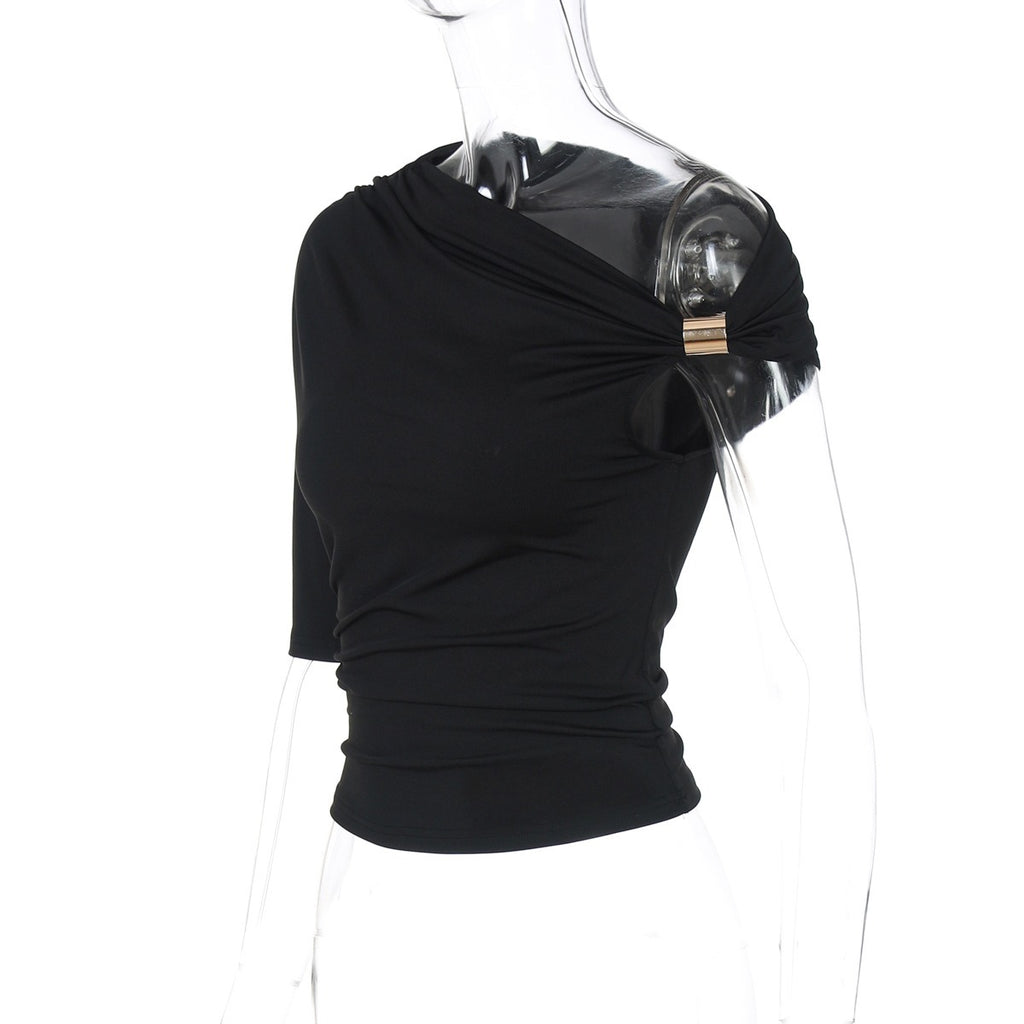 Asymmetric One-Shoulder Top