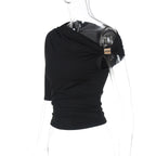Asymmetric One-Shoulder Top