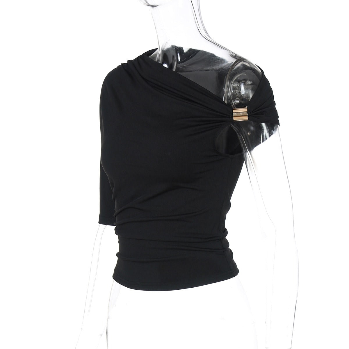 Asymmetric One-Shoulder Top