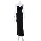 Orlena Lace Panel Maxi Dress