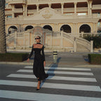 Cerelia Off-Shoulder Sleeve Maxi Dress