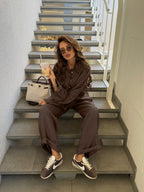Gemma Cotton Relaxed Two-Piece Set