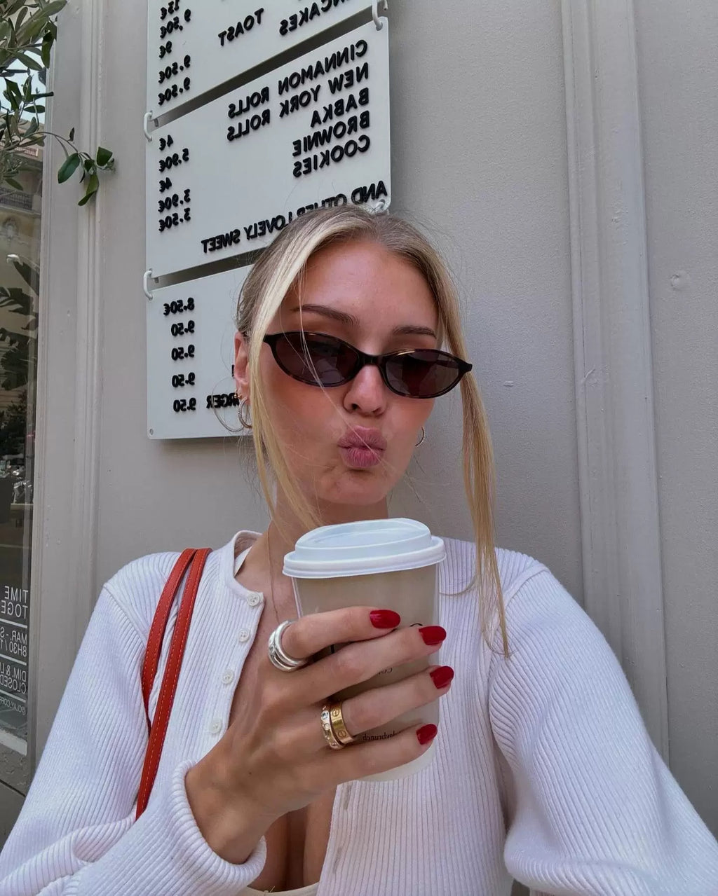 Stella Slim Oval Sunglasses