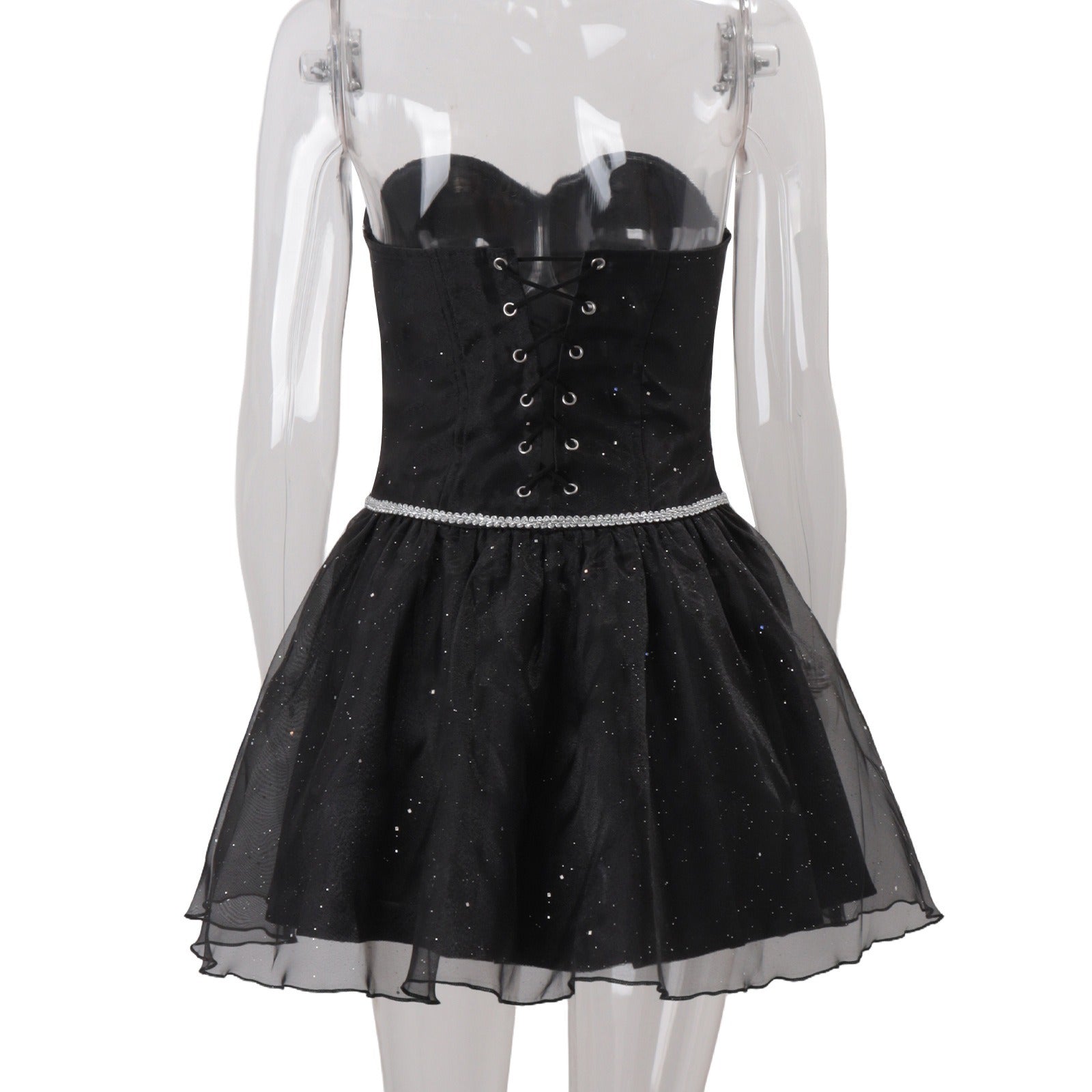 Sparkle Corset Mini Dress