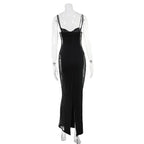Orlena Lace Panel Maxi Dress