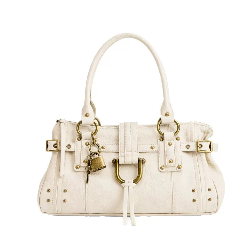 Selma Rivet Luxe Shoulder Bag