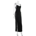 Orlena Lace Panel Maxi Dress