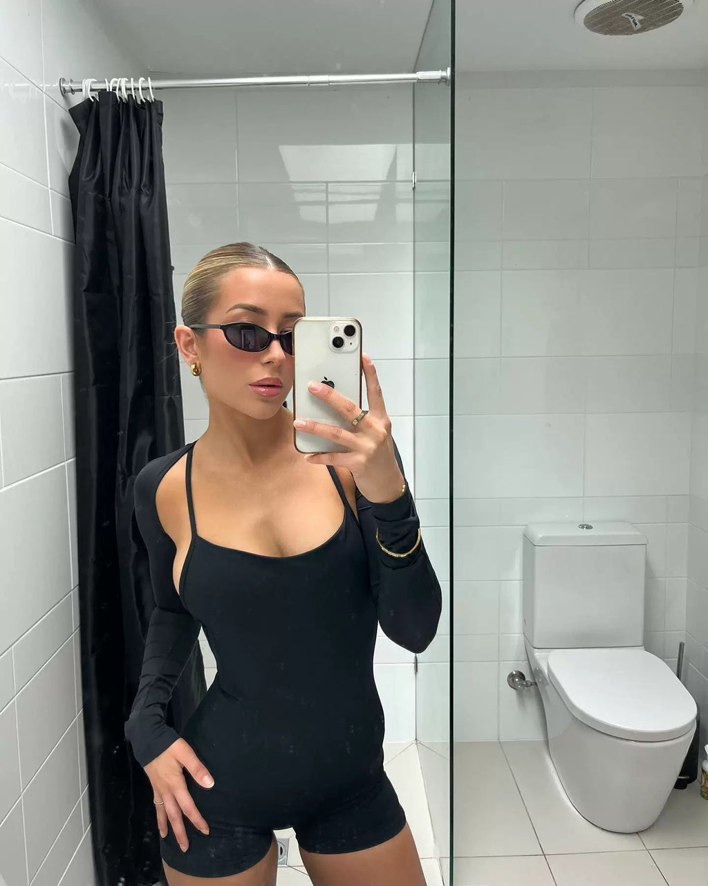 Stella Slim Oval Sunglasses