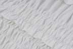 Smocked Ruffle Mini Dress