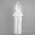 Elina Polka Dot Pants Set