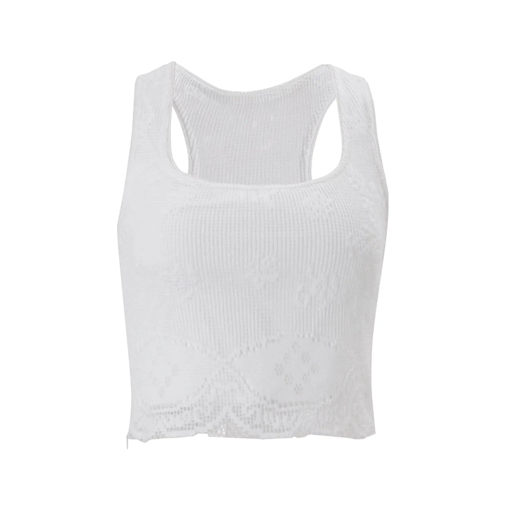 Lola Knit Tank Top & Flared Skirt Set