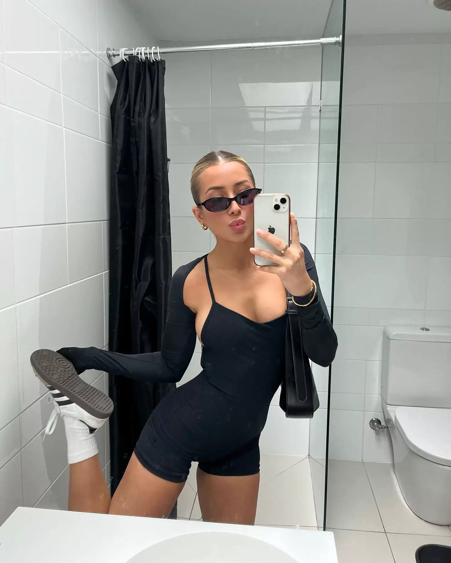 Stella Slim Oval Sunglasses