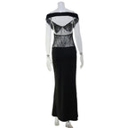 Sarielle Lace Off-Shoulder Maxi Dress