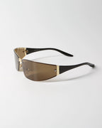 Naomi Shield Lens Wraparound Sunglasses