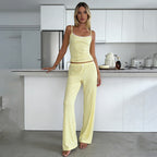 Léa Lace Trim Lounge Set