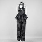 Elina Polka Dot Pants Set