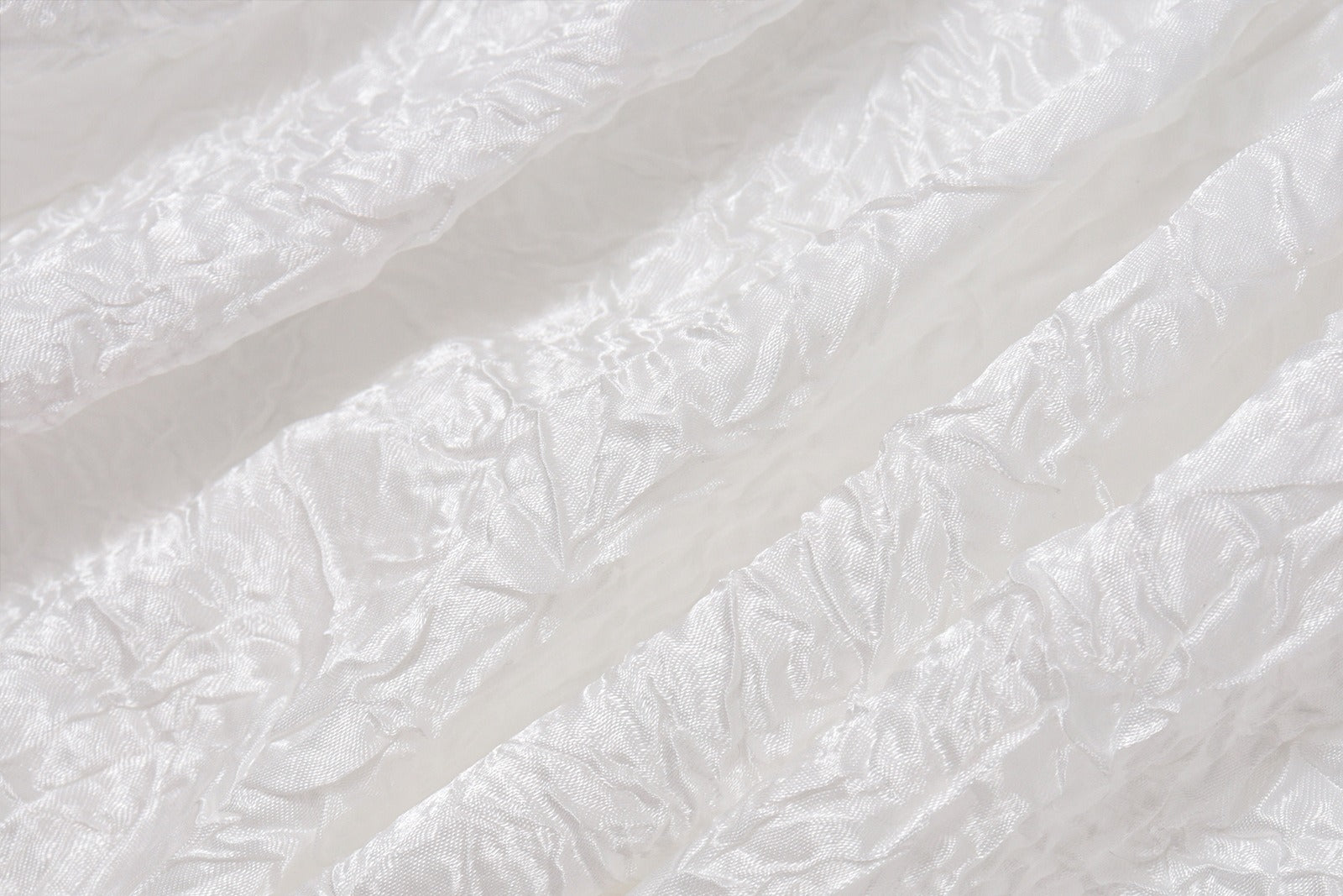 Strapless Bubble White Mini Dress