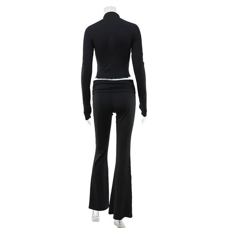 Norina Zip Front Flare Set