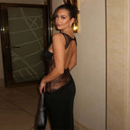 Lavinia Lace Waist Maxi Dress