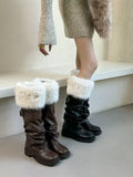 Ciara Faux Fur Slouch Boots