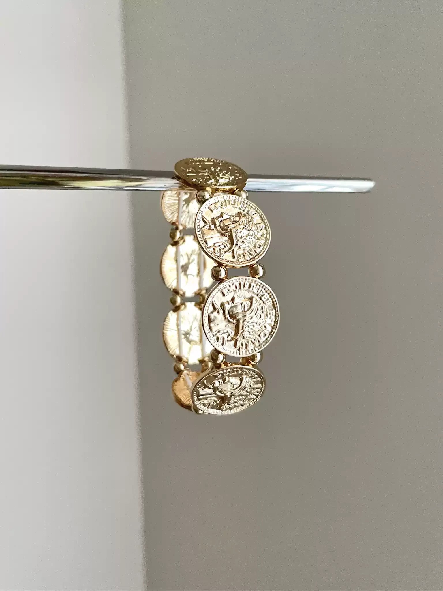 Greta Vintage Ancient Coins Bracelet
