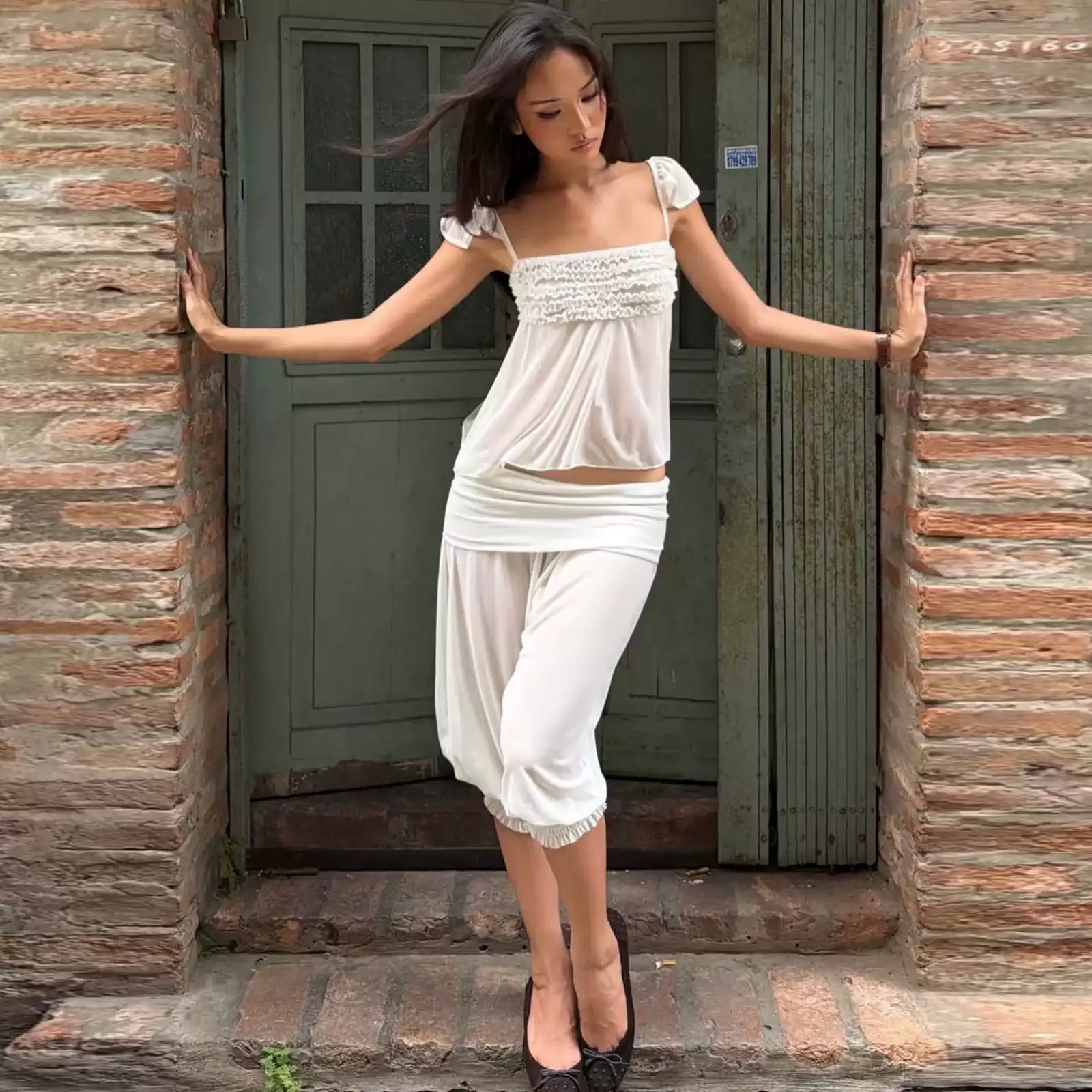 Melanie Smocked Top & Jogger Set