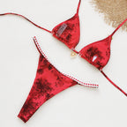 Dalia Crochet Trim Bikini Set
