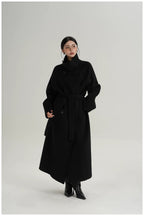Luna Longline Double-Breasted Coat