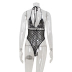 Elaris Lace Halter Bodysuit