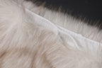 Faux Fur Trim Off-Shoulder Top