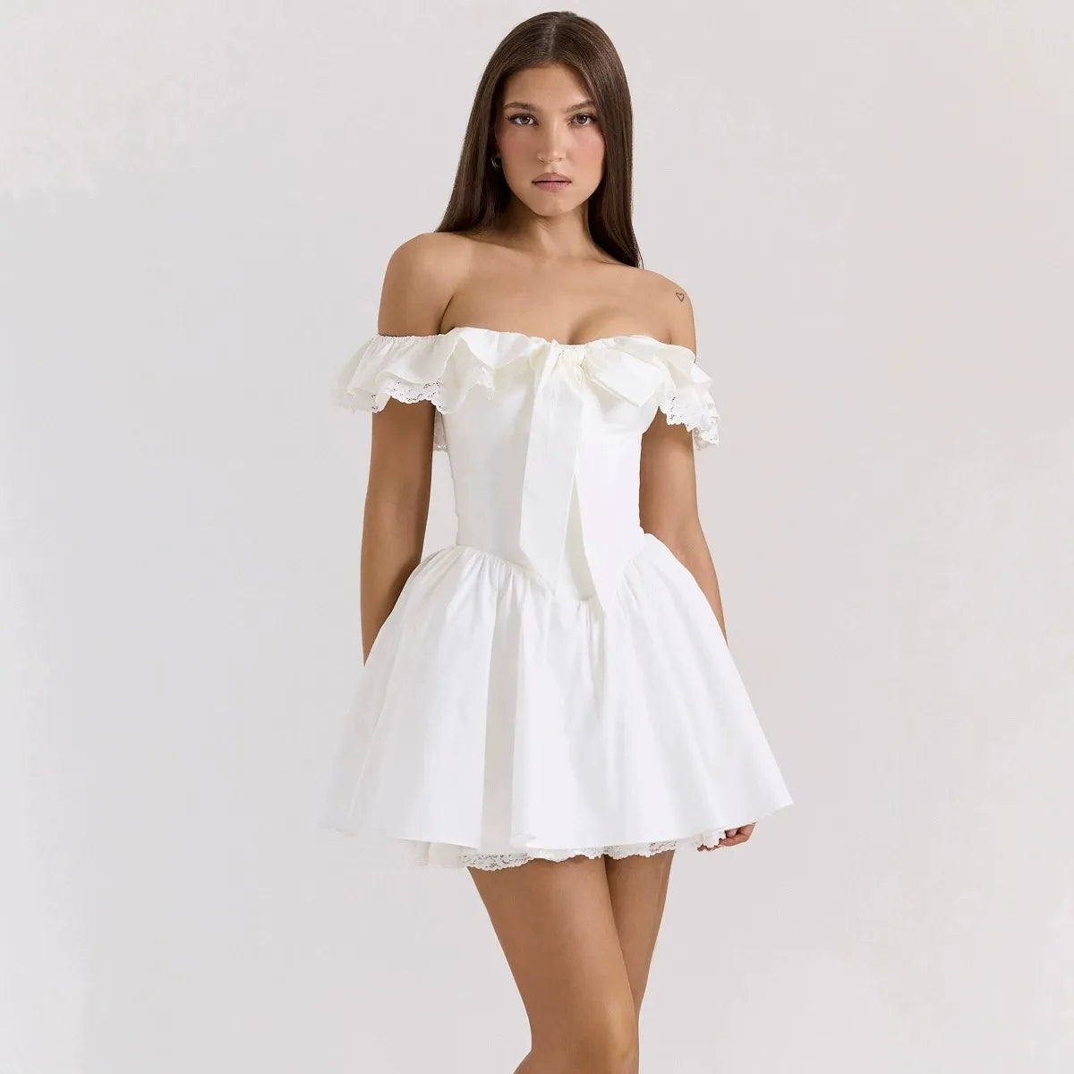 Larin Off Shoulder Mini Dress