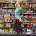 Lily Draped Flare Capri Pants
