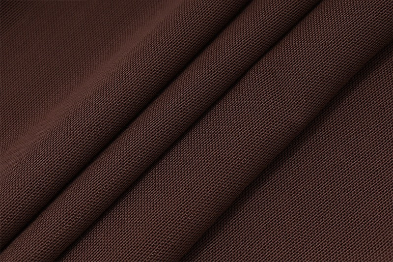 Chocolate Halter Maxi Skirt Set