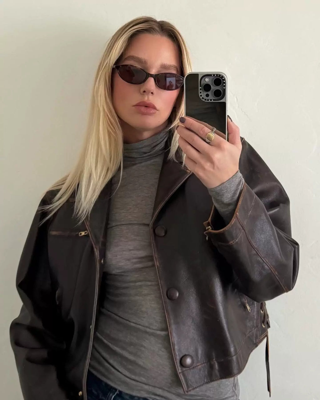 Stella Slim Oval Sunglasses