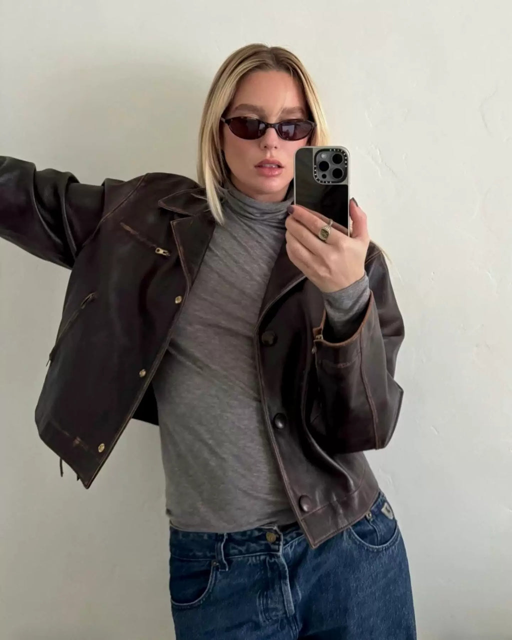 Stella Slim Oval Sunglasses