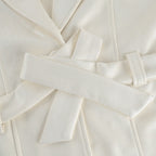 Kaia Belted Shawl Collar Blazer Jacket