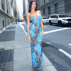 Marina Floral Print Maxi Dress