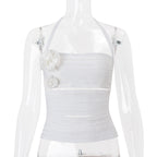 Halsey Strappy Cutout Halter Top