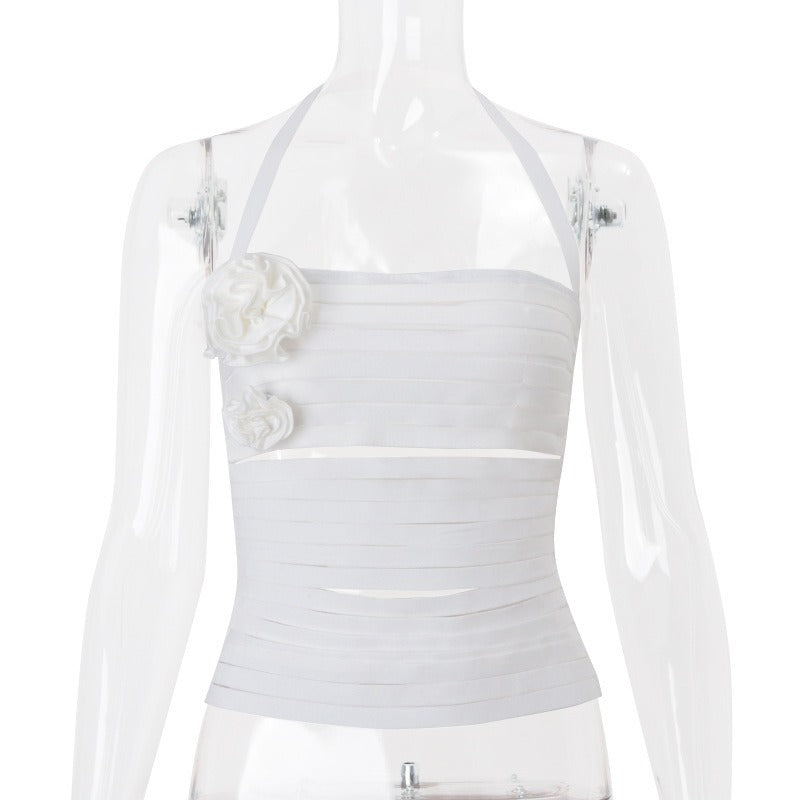 Halsey Strappy Cutout Halter Top