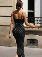 Polka Dot Cami Maxi Dress