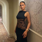 Lavinia Lace Waist Maxi Dress